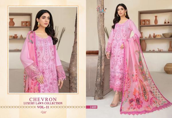 Shree Chevron Luxury Lawn Collection 11 Pakistani Suits Collection